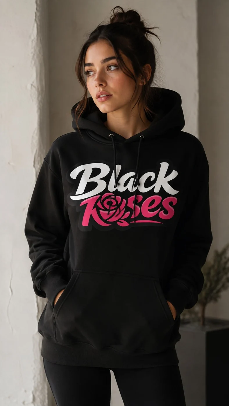 Diseño gráfico aplicado sobre sudadera promocional