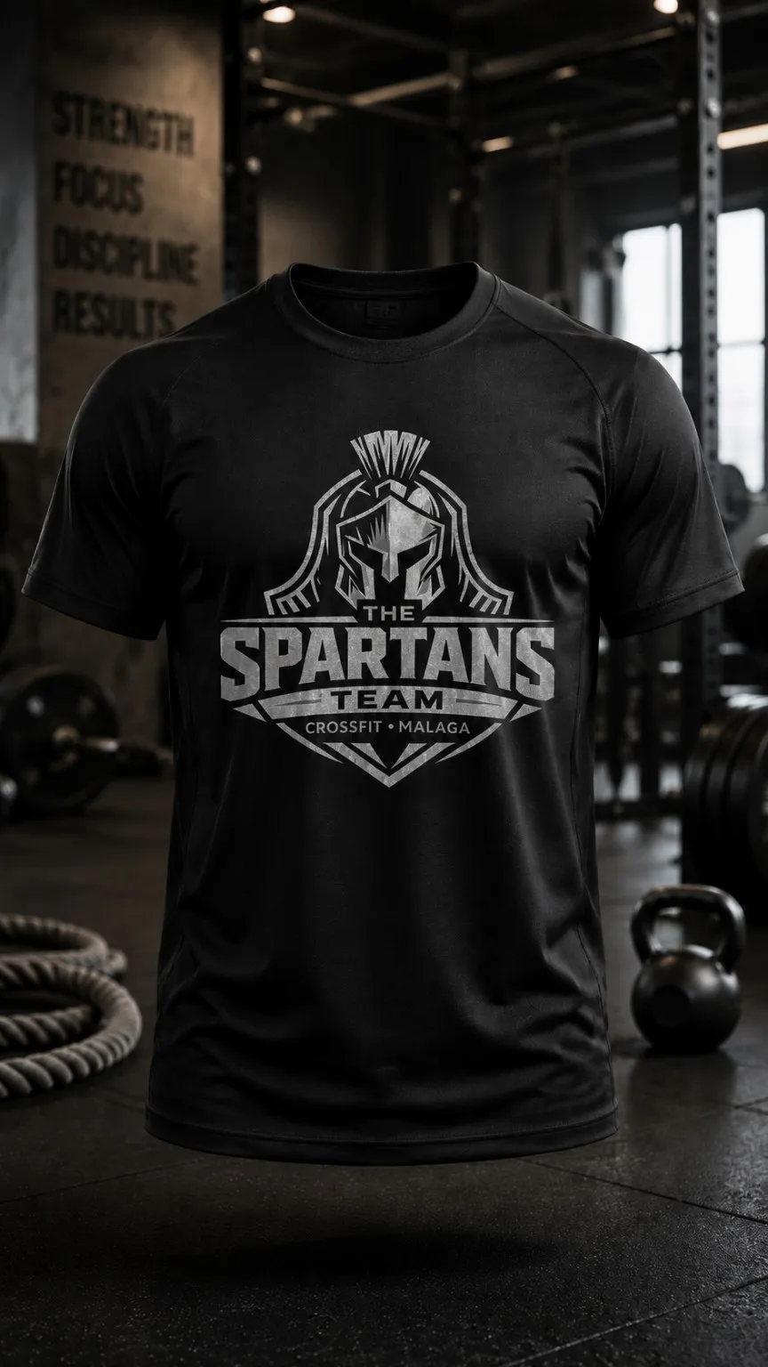 Camiseta técnica personalizada para equipo Spartans