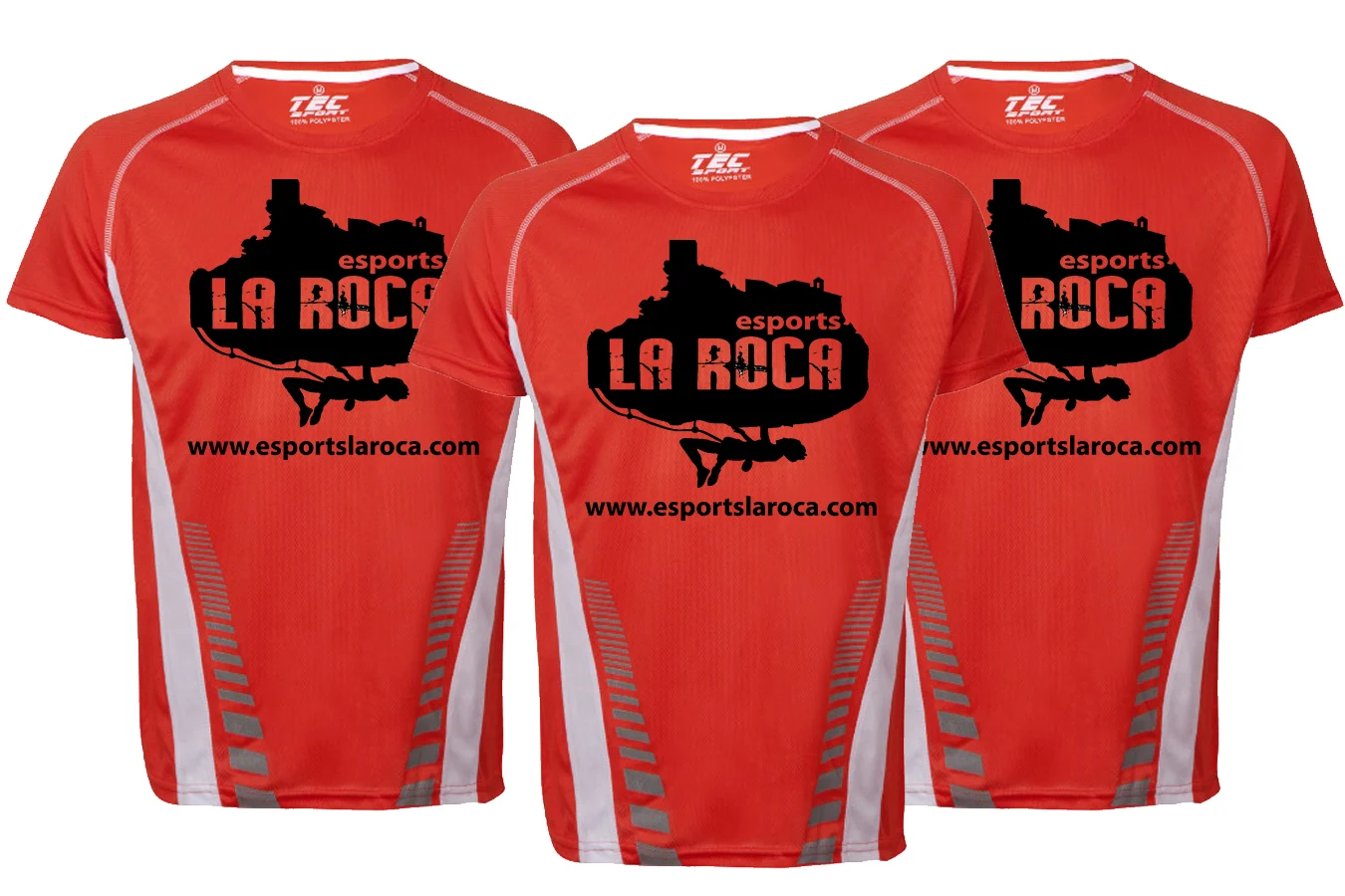 Camisetas técnicas personalizadas para Esports La Roca