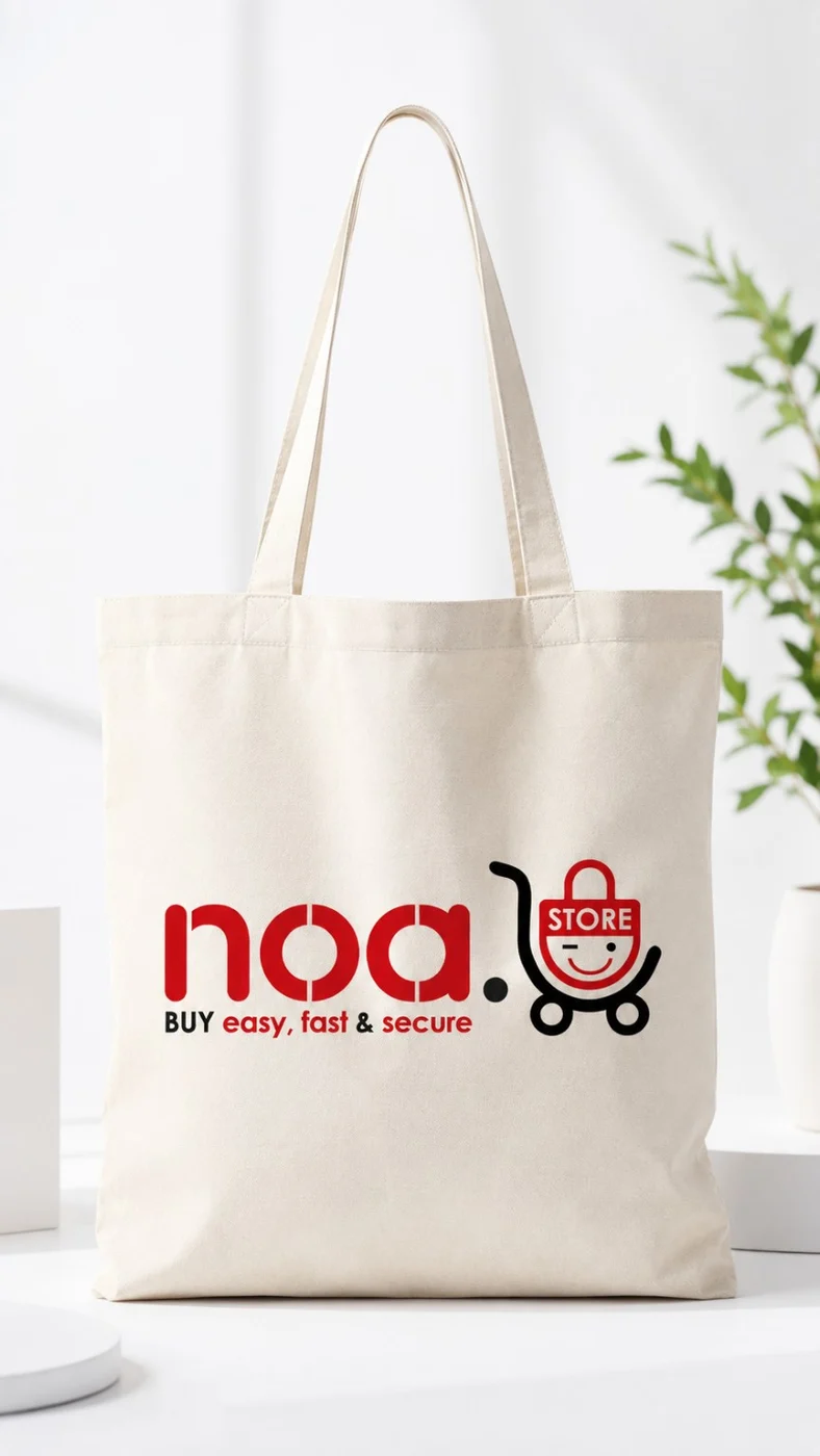 Bolsa de tela personalizada para NOA Store